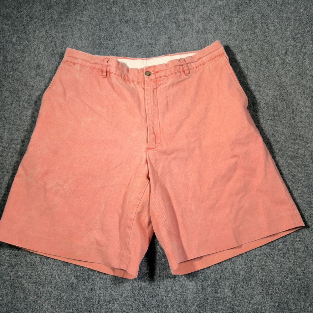 Murray's Toggery Shop Nantucket Shorts Mens 38 fits 35 9" inseam Salmon Vintage